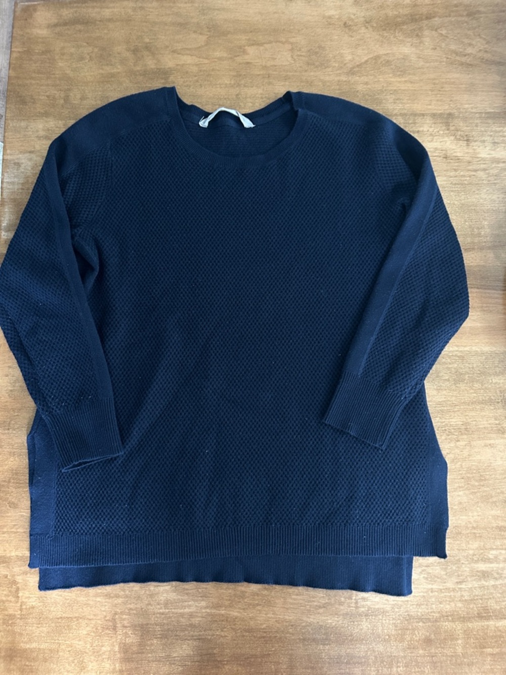 Athleta Honeycomb Thermal Knit Sweater Large